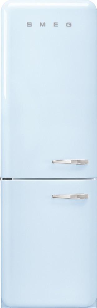 Smeg FAB32LPB5 retro jaren 50 koelkast blauw - linksdraaiend, Witgoed en Apparatuur, Koelkasten en IJskasten, 150 tot 200 liter