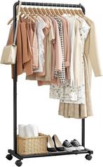 Kledingrek Zwart | Metaal | Tweedekansje OP=OP, Huis en Inrichting, Met plank(en), Nieuw, Metaal, Modern