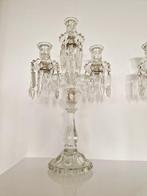 Baccarat - Kandelaber (2) - Glas, Kristal