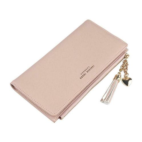 ZILOU Portemonnee Ritsvak Roze [TIP!], Sieraden, Tassen en Uiterlijk, Portemonnees, Roze, Nieuw, Overige merken, Verzenden