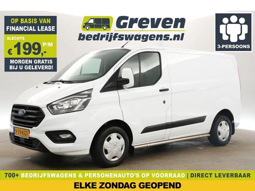 Ford Transit Custom 280 2.0 TDCI L1H1 Limited Airco €199pm, Auto's, Bestelauto's, Handgeschakeld, Diesel, Wit, Ford, Verzenden