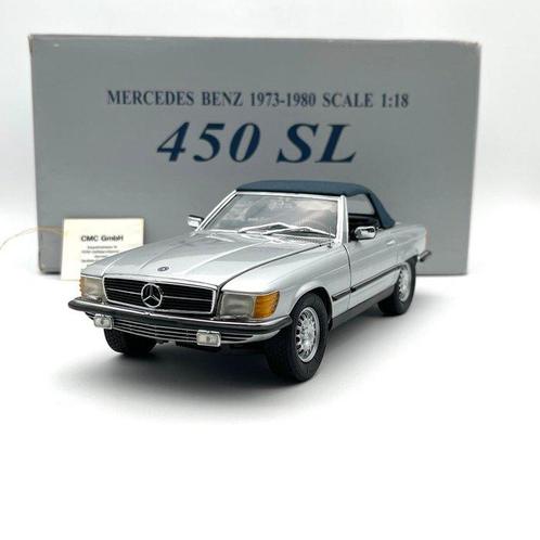 CMC 1:18 - Modelauto - Mercedes-Benz 450 SL, Hobby en Vrije tijd, Modelauto's | 1:5 tot 1:12