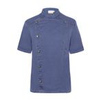 GGM Gastro | KARLOWSKY | Koksjas Met Korte Mouwen Jeans |, Verzenden, Nieuw, Blauw, Overige typen