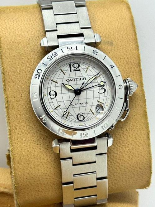 Cartier - Pasha de Cartier Automatic - 2377 - Heren -, Sieraden, Tassen en Uiterlijk, Horloges | Heren