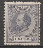 Nederland 1872 - 1 Gulden Koning Willem III - NVPH 28H, Postzegels en Munten, Postzegels | Nederland, Gestempeld