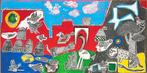 Corneille (1922-2010) - Le mur décole, Antiek en Kunst