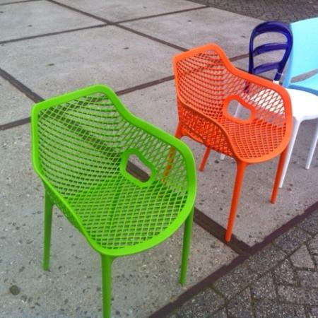 (MDK-104339) Siesta Air XL terras buitenstoel, of binnen..., Huis en Inrichting, Stoelen, Nieuw, Ophalen of Verzenden
