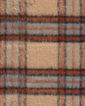 Heavy Knit Fijne Ruiten Beige, Hobby en Vrije tijd, Stoffen en Lappen, Beige, Nieuw
