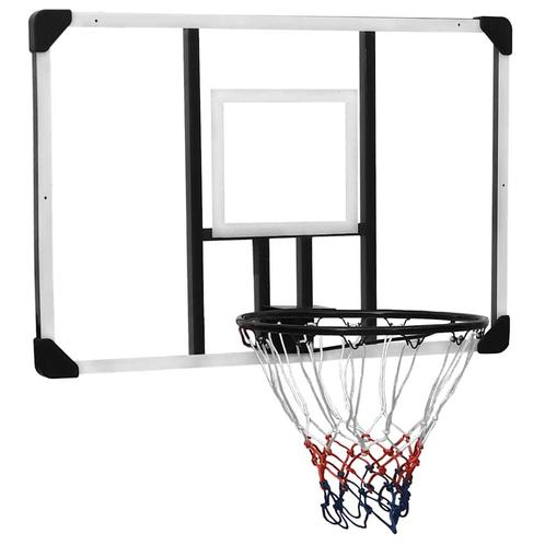 vidaXL Basketbalbord 106x69x3 cm polycarbonaat transparant, Sport en Fitness, Basketbal, Nieuw, Verzenden