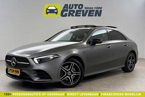 Mercedes-Benz A-Klasse 250 e AMG 235PK Pano Sfeer Trekh Cam., Auto's, Mercedes-Benz, Te koop, Automaat, Sedan, Hybride Elektrisch/Benzine