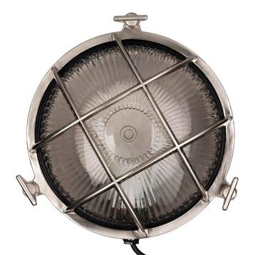 Bailey Scheepslamp Bulkhead Ahoi E27 Alu Nikkel Rond IP64 beschikbaar voor biedingen