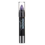 Moon Glitter Holographic Body Crayons Purple 3.2g, Verzenden, Nieuw