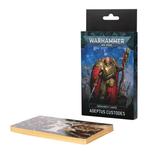 Datasheet cards Adeptus Custodes (Warhammer nieuw), Hobby en Vrije tijd, Wargaming, Nieuw, Ophalen of Verzenden