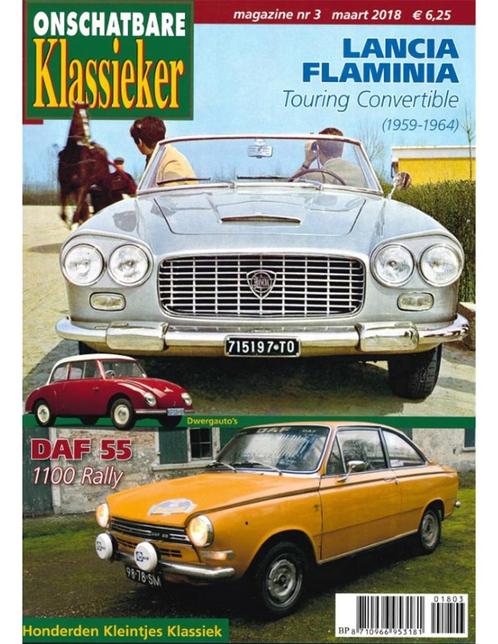 2018 ONSCHATBARE KLASSIEKER MAGAZINE 03 NEDERLANDS, Boeken, Auto's | Folders en Tijdschriften