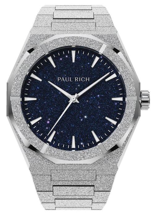 Paul Rich Frosted Star Dust II Silver FRSD205 horloge, Sieraden, Tassen en Uiterlijk, Horloges | Heren, Staal, Nieuw, Staal, Overige merken