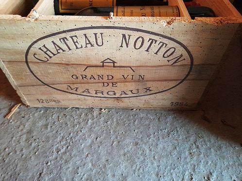 1984 Chateau Notton - Margaux Grand Vin - 12 Flessen (0.75, Verzamelen, Wijnen