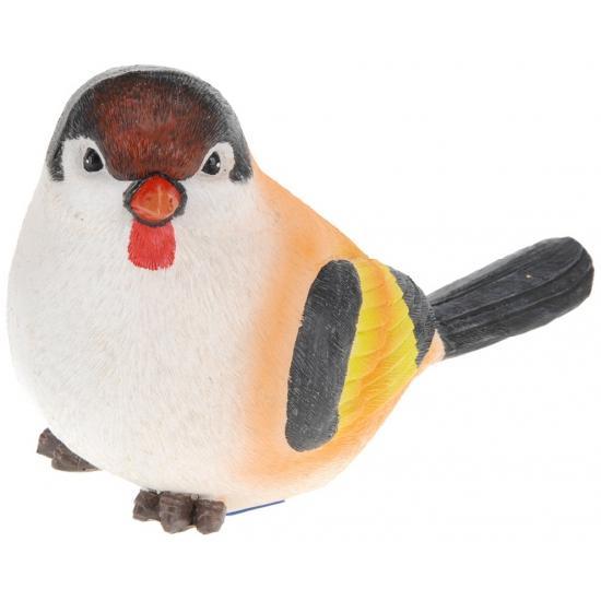 Decoratie vogeltje Putter 17 cm - Decoratie vogels, Huis en Inrichting, Woonaccessoires | Overige, Ophalen of Verzenden