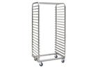 RVS regaalwagen bakery 800x600mm - 20 niveaus - type h -..., Verzenden, Nieuw in verpakking