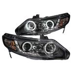 ANZO 2006-2011 Honda Civic Projector Headlights w/ Halo, Ophalen of Verzenden, Nieuw
