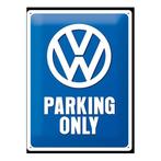 Tinnen plaat VW 30 x 40 cm - Metalen wand plaatjes, Nieuw, Ophalen of Verzenden