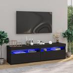 vidaXL Tv-meubelen 2 st met LED-verlichting 75x35x40 cm, Huis en Inrichting, Kasten | Televisiemeubels, Verzenden, Nieuw, 50 tot 100 cm