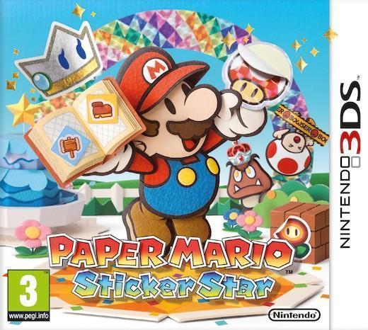 Paper Mario: Sticker Star 3DS Garantie & snel in huis!, Spelcomputers en Games, Games | Nintendo 2DS en 3DS, Zo goed als nieuw