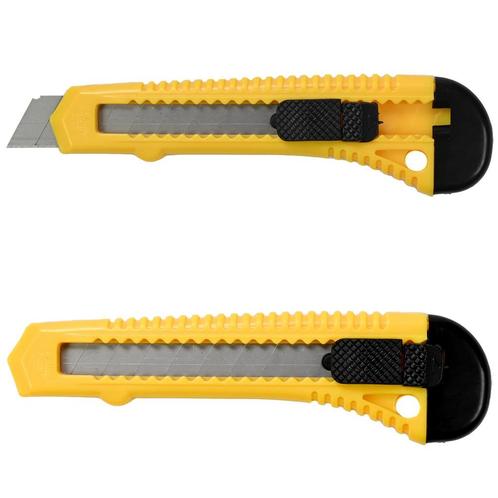 Benson Stanleymes - Afbreekmes 18 mm - Ergonomisch - Veil..., Doe-het-zelf en Verbouw, Gereedschap | Handgereedschap, Nieuw, Ophalen of Verzenden