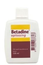 Betadine Jodium oplossing 100 mg/ml 120 ml, Verzenden, Nieuw