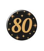 80 Jaar Button, Verzenden, Nieuw