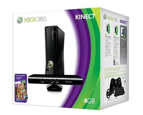 Xbox 360 Slim Console - 4GB - Kinect Edition, Spelcomputers en Games, Spelcomputers | Xbox 360, Ophalen of Verzenden