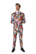 Casino Speelkaarten Icons Pak Heren Suitmeister, Hobby en Vrije tijd, Feestartikelen, Verzenden, Nieuw