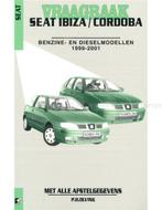 1999 - 2001 SEAT IBIZA | CORDOBA BENZINE | DIESEL, Auto diversen, Handleidingen en Instructieboekjes