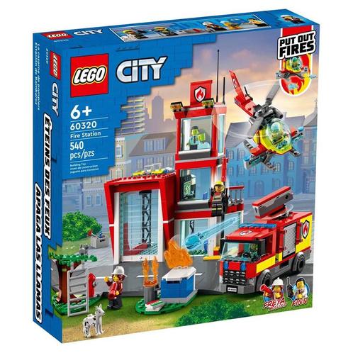LEGO City - Fire Station 60320, Kinderen en Baby's, Speelgoed | Duplo en Lego, Ophalen of Verzenden