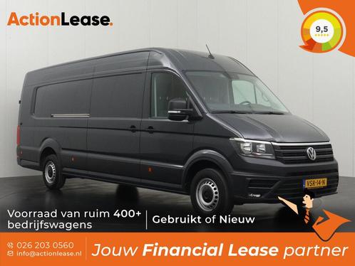 Volkswagen Crafter Bestelbus L5 H3 2022 Diesel Automaat, Auto's, Volkswagen, Dealer onderhouden, Te koop, Zwart, Automaat, Financial lease