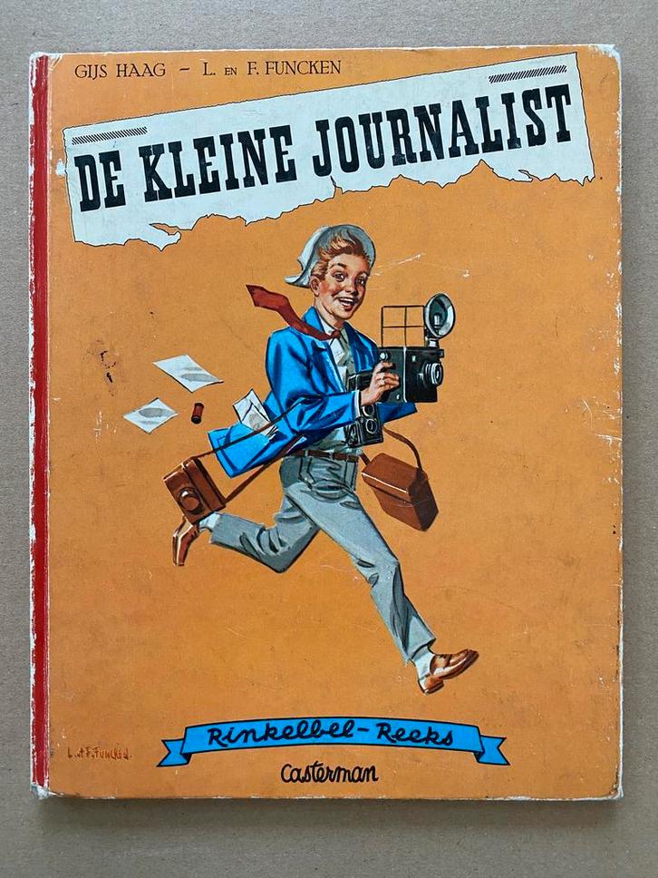 Rinkelbel Reeks - De Kleine Journalist - 1963 - Funcken, Boeken, Kinderboeken | Jeugd | onder 10 jaar, Non-fictie, Gelezen, Ophalen of Verzenden