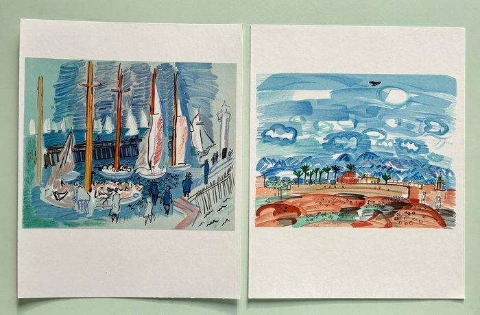 Raoul Dufy (1877-1953) - Lot de 2 lithographies : Marrakech, Antiek en Kunst, Antiek | Overige Antiek
