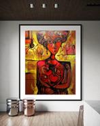 Simeon Gonzales - Mujer y Frutos Prohibidos - NO Reserve XXL, Antiek en Kunst
