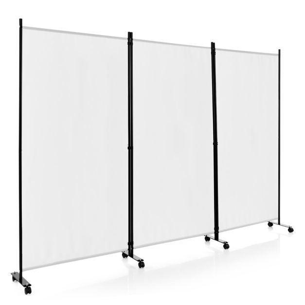 2dekans | Inwendig Kamerscherm met 3 Uitneembare Vouwpanelen, Huis en Inrichting, Woonaccessoires | Kamerschermen, Zo goed als nieuw
