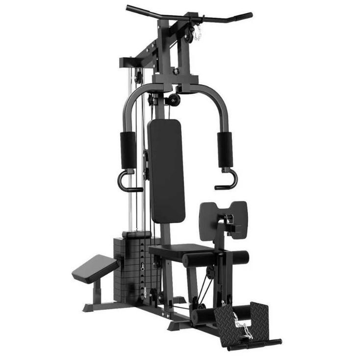 Fitness Krachtstation | Complete Home Gym in Compact Formaat, Sport en Fitness, Fitnessapparatuur, Armen, Benen, Borst, Buik, Rug