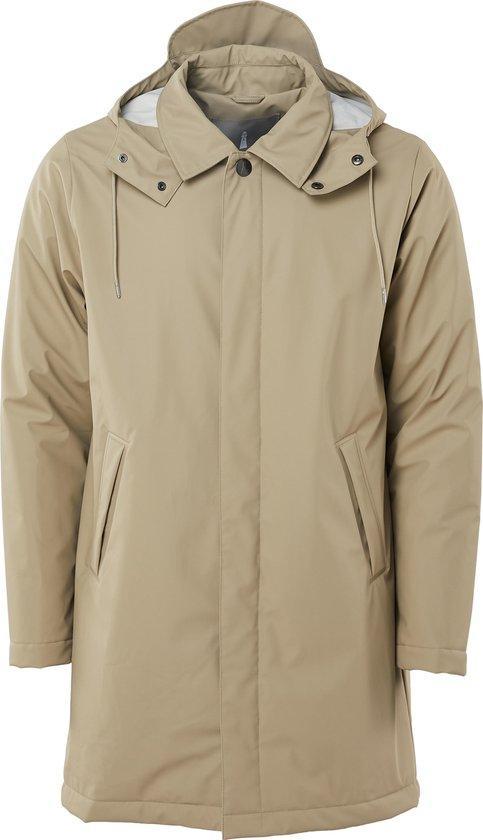 Rains Mac Coat 1512 - Maat S - Jas - 35 Beige, Fietsen en Brommers, Fietsaccessoires | Fietskleding, Verzenden