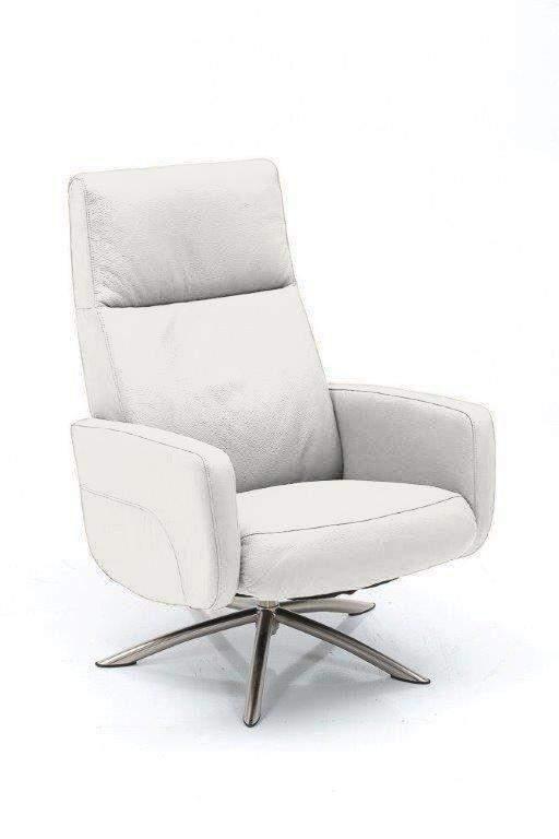 Relaxfauteuil Zevenaar - relaxfauteuils - Wit, Huis en Inrichting, Stoelen, Wit, Nieuw, Stof