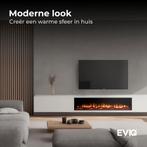 EVIQ Elektrische sfeerhaard Deluxe 50 inch – 128 cm, Huis en Inrichting, Haarden, Verzenden, Nieuw, Elektrische haard