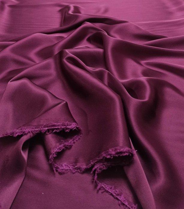 A355 - 500 x 140 cm - Magnifico Raso di misto seta - Textiel, Antiek en Kunst, Antiek | Kleden en Textiel