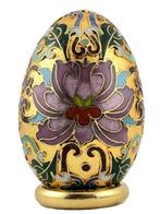 Fabergé ei - Schatkist van eieren Cloisonné Ei - Verguld