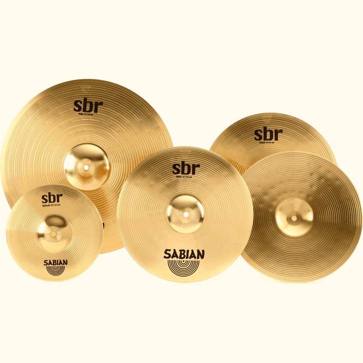 Sabian SBR5003G SBR Performance Set bekkenset + splash, Muziek en Instrumenten, Drumstellen en Slagwerk, Verzenden
