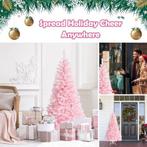 2dekans | Coast 150 cm Roze Kerstboom Met Kleurrijke Glitter, Diversen, Kerst, Ophalen of Verzenden, Zo goed als nieuw