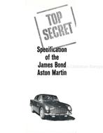 1965 ASTON MARTIN DB5 (JAMES BOND) BROCHURE ENGELS, Nieuw, Author