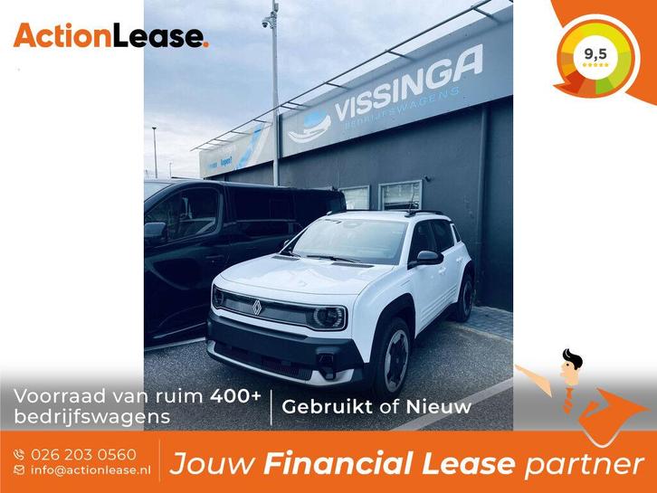 Renault 4 Bestelbus L1 H1 2026 Elektrisch Automaat, Auto's, Renault, Dealer onderhouden, Te koop, Automaat, Financial lease, BTW verrekenbaar