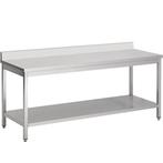 Rvs werktafel met bodemschap 1400x600x900 mm (Demontabel + R, Verzenden, Nieuw in verpakking