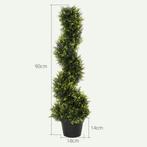 TRUUSK Set Van 2 Grote Kunstmatige Cederbomen Van 90 Cm, Kun, Verzenden, Nieuw